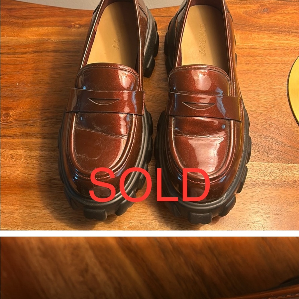 Chunky loafers shoes 👞